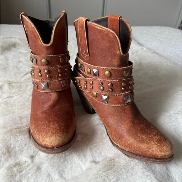 Corral Boots with accessory ankle wrap sz 10β€οΈβπ₯ - Picture 1 of 15